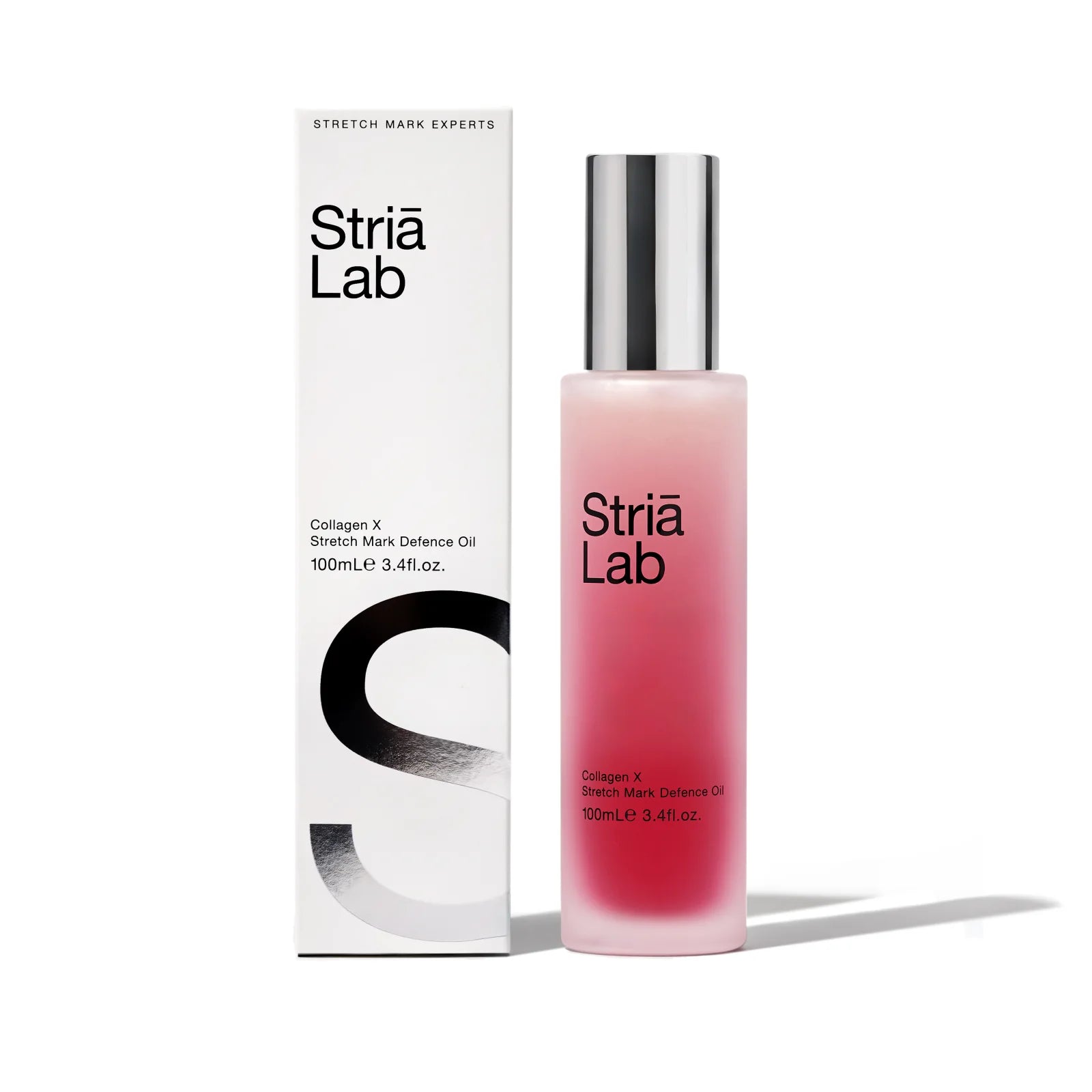 Current Stria Lab Collagen X bottle and box
