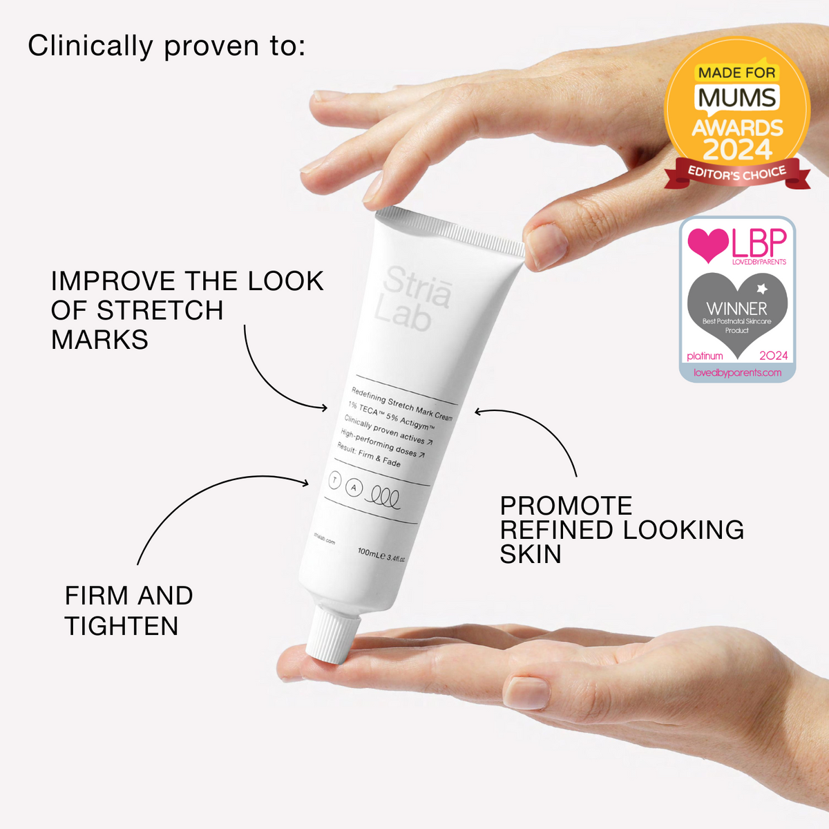 Stretch Mark Cream | Stretch Mark Removal Cream | Striā Lab