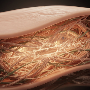 They form beneath the surface of the skin