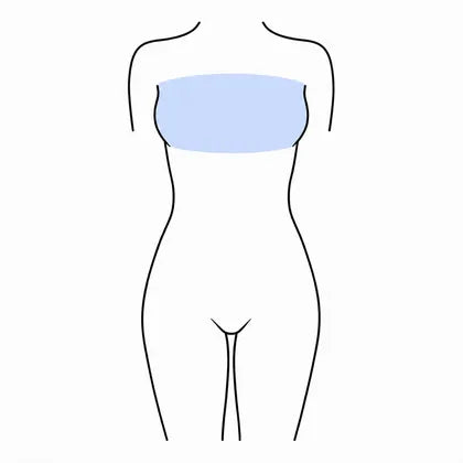 Chest area illustration