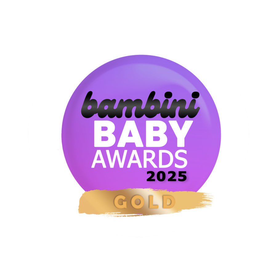 Bambini Baby Awards gold 2025 badge
