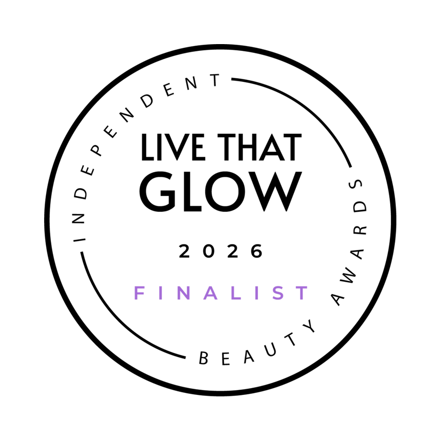 Live That Glow finalist 2026 badge