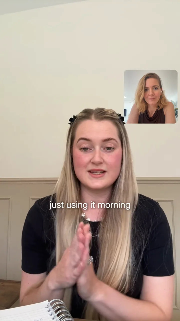 Megan speaking about her experience with the Programme